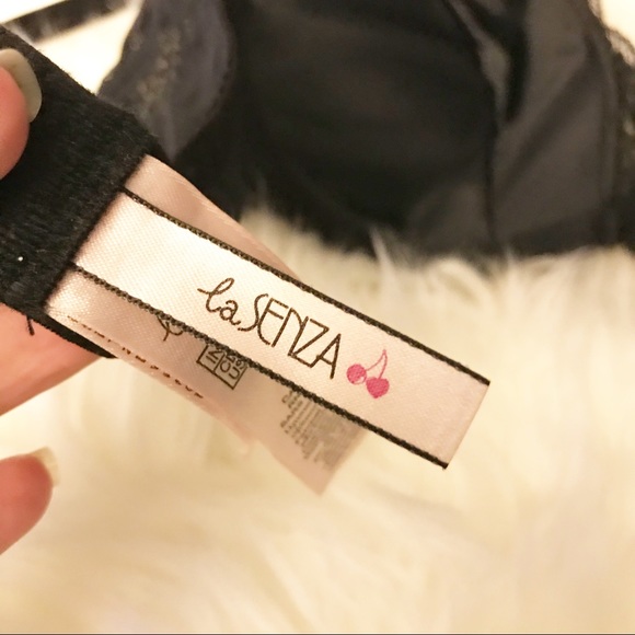 LA SENZA Lingerie Glitter Metallic Bra 34B push up - Picture 7 of 8